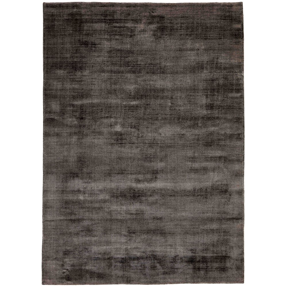 Elements Modern Handloom Plain HLC210181 Rug in Dark Brown